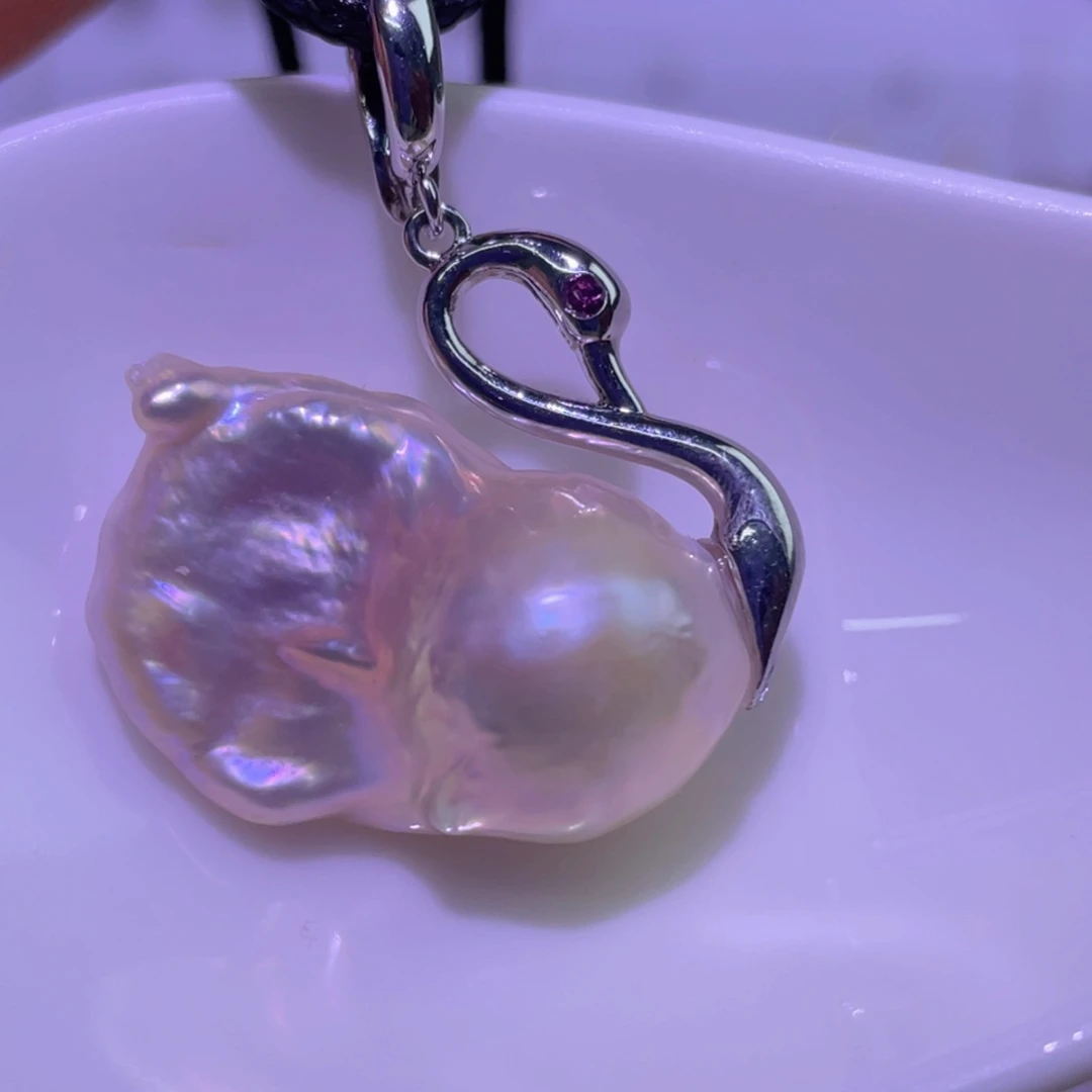 未镶嵌天然淡水珍珠吊坠淡水珍珠