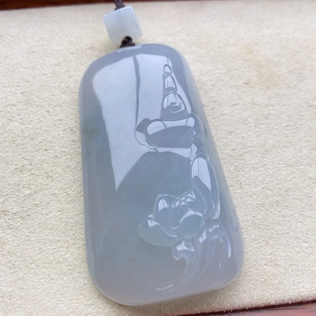 翡翠未镶嵌颈饰吊坠45