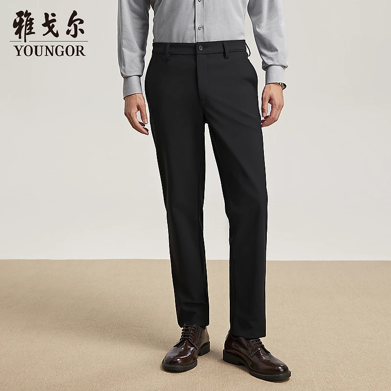 Youngor/雅戈尔【星线好物】蓄热保暖25新款休闲弹力针织319920