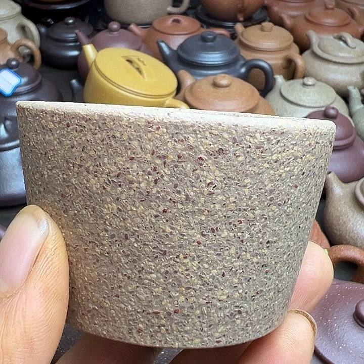 茶壶紫砂青降坡泥料