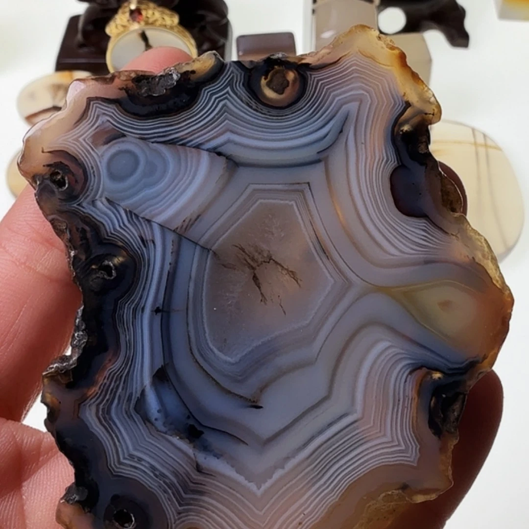 玛瑙/玉髓未镶嵌珠宝半成品