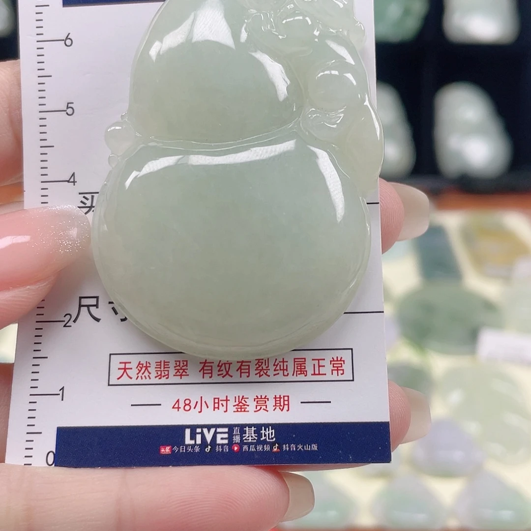 翡翠未镶嵌颈饰1