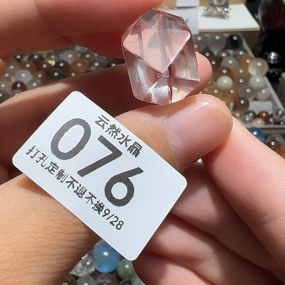 珠宝半成品水晶未镶嵌