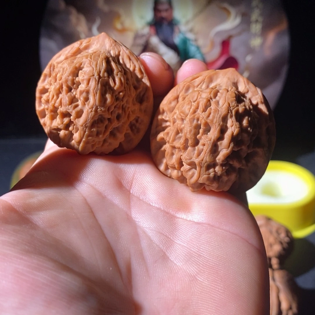 吊坠文玩核桃40全品龙脊背