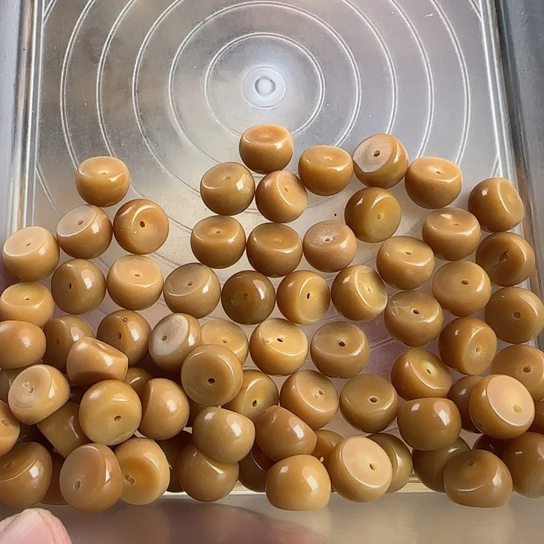 手串菩提根/象牙果瑕卡14咖啡蒜瓣75颗处理