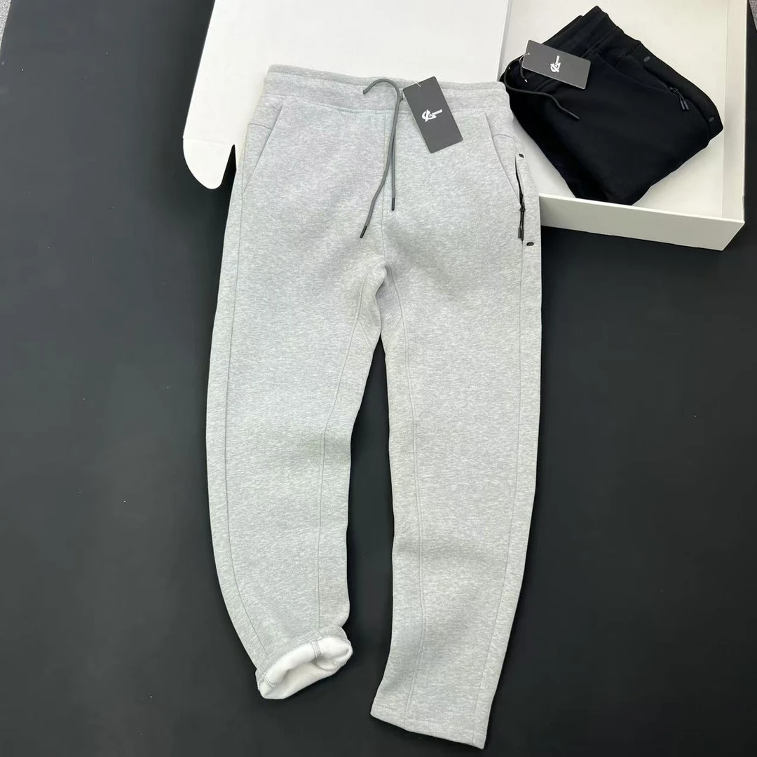 美单 版型超赞 男士加绒加厚运动裤长裤 立体裁剪