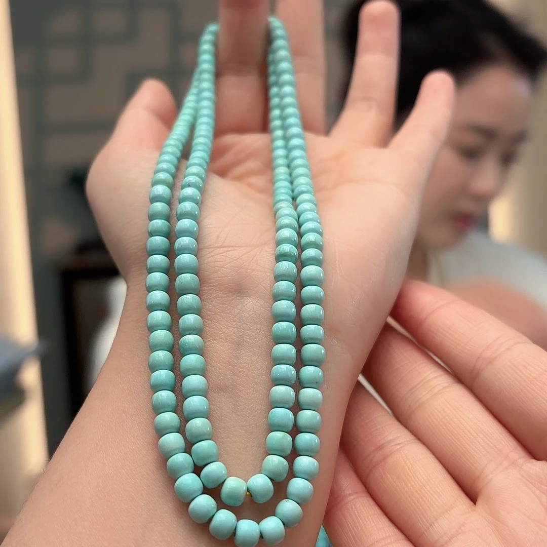 绿松石未镶嵌颈饰