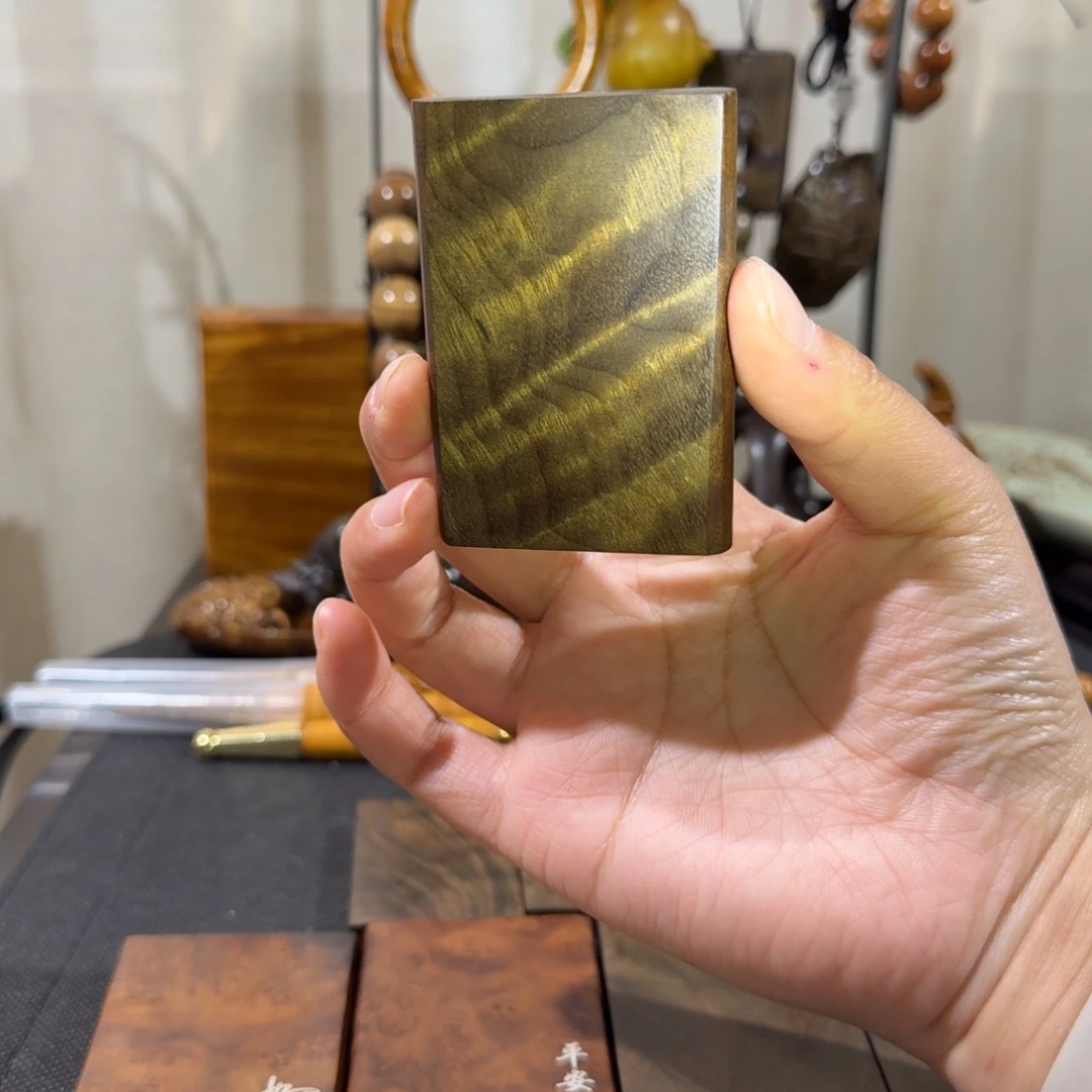 新***所手串/手链楠木（金丝楠）5✖️6金丝楠无事牌