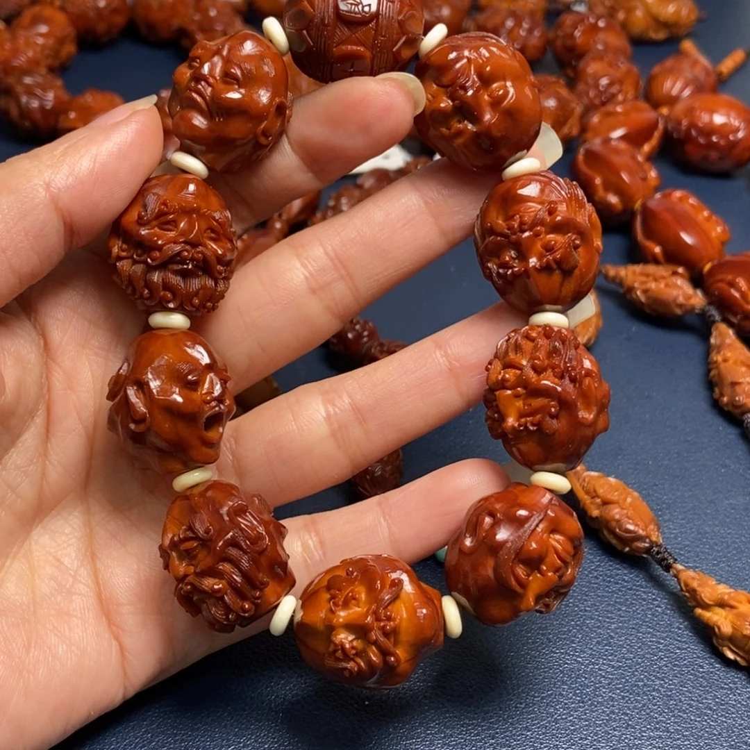 手串/手链橄榄核回血十八罗汉