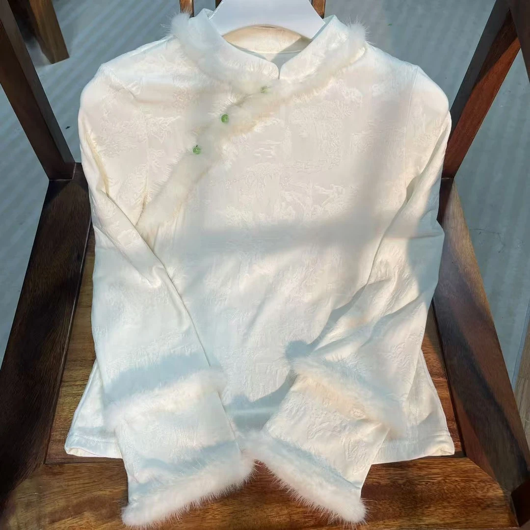 【桃花痷】衬衫女款外穿洋气女人味高级感661168