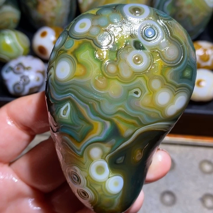 未镶嵌玛瑙/玉髓珠宝半成品61