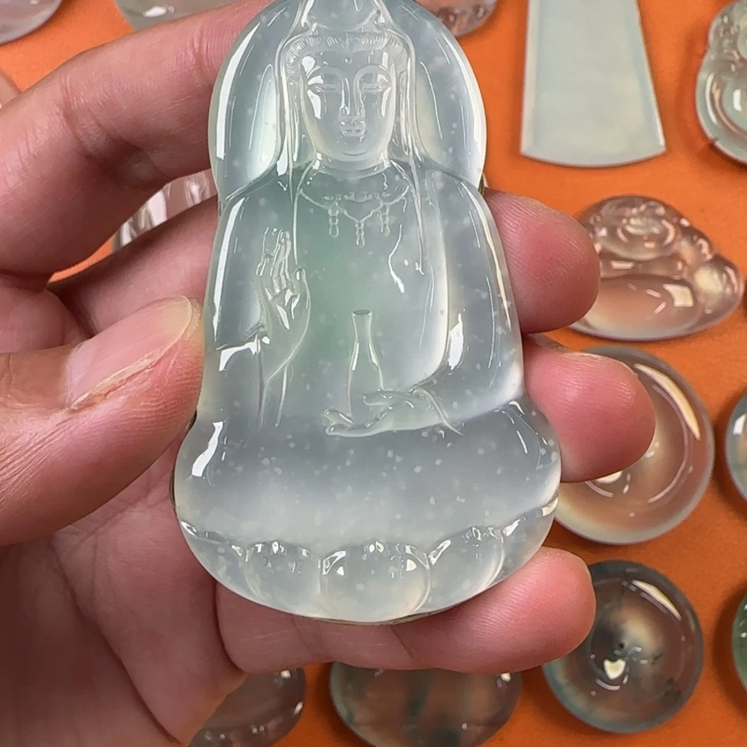 定制翡翠未镶嵌天然