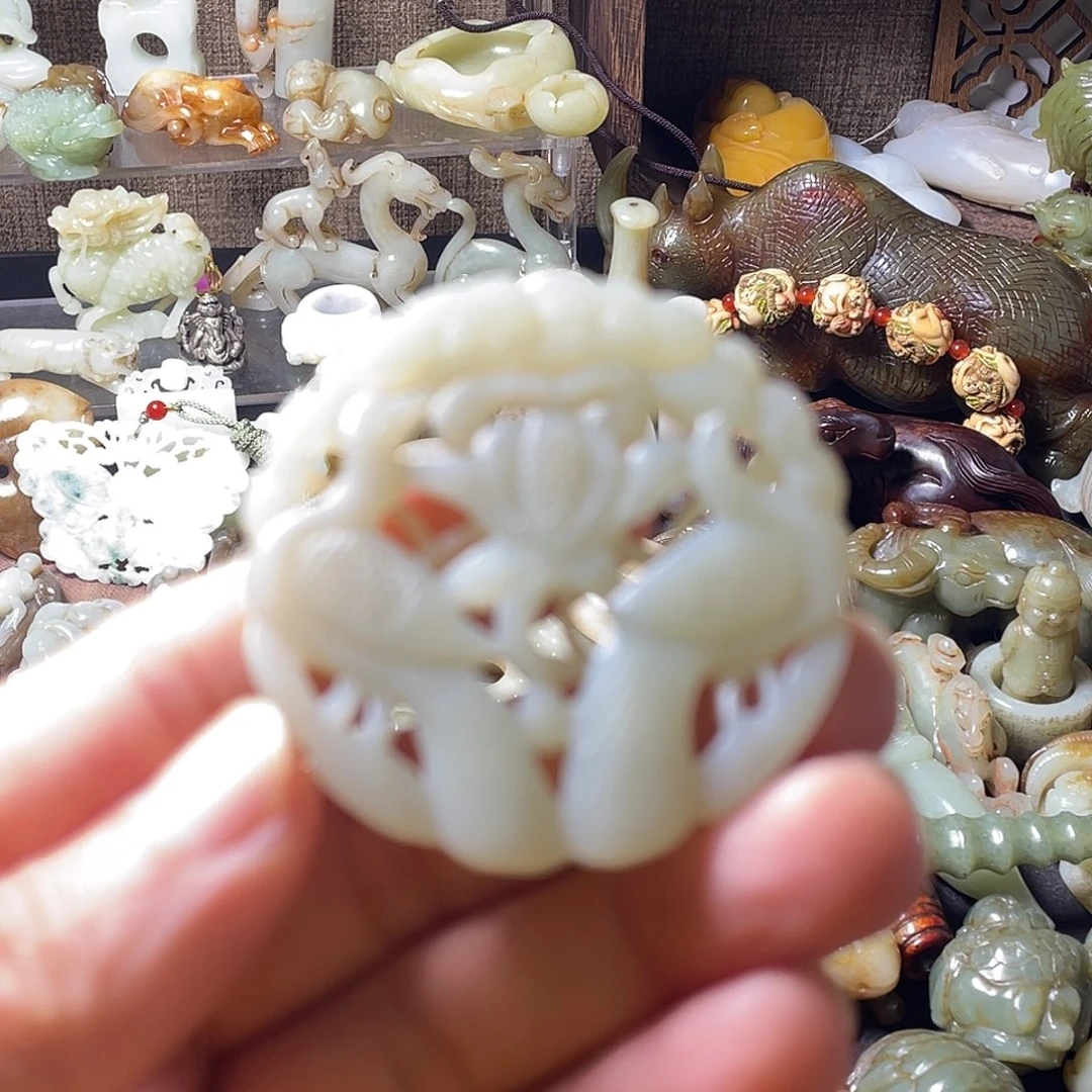 和田玉（糖玉）未镶嵌颈饰