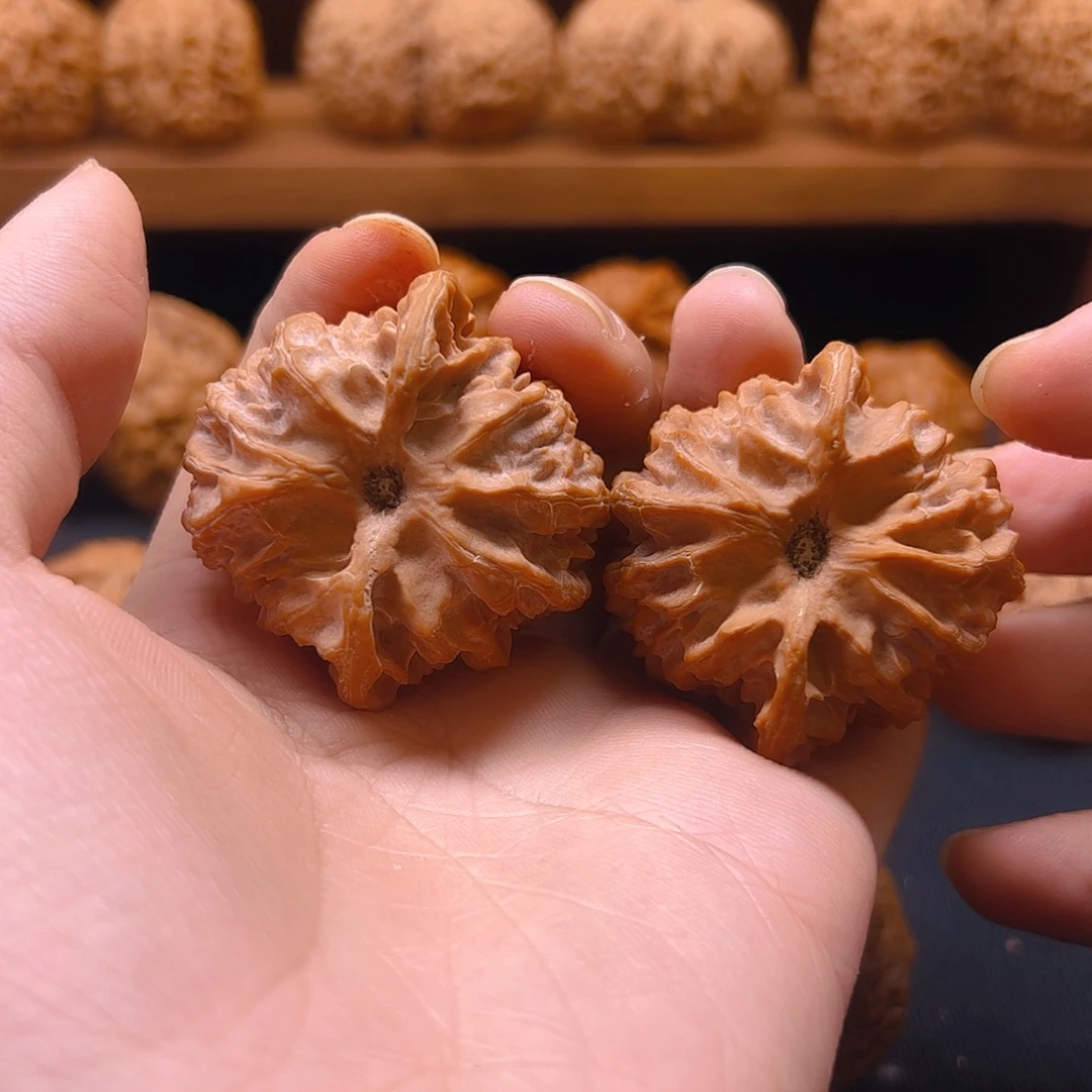 把件核桃红皮苹果园45全品头货