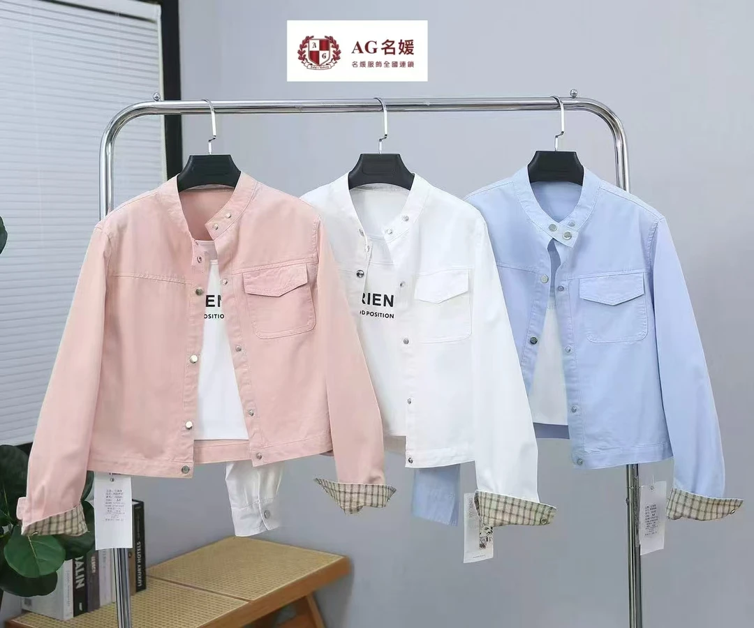 59-119系列休闲百搭名媛韩版连衣裙衬衣【兰】