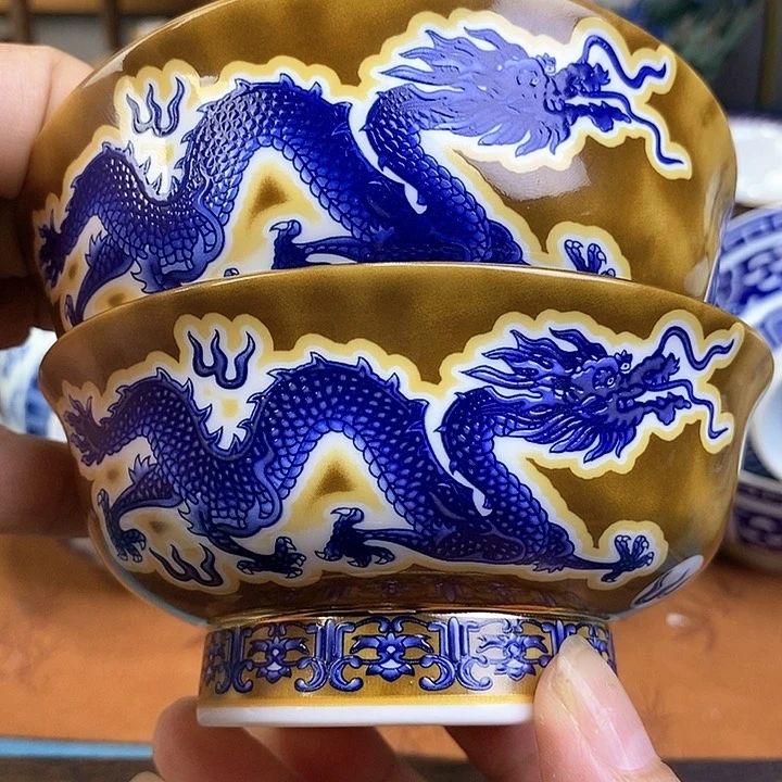 景德镇陶瓷藏式茶碗