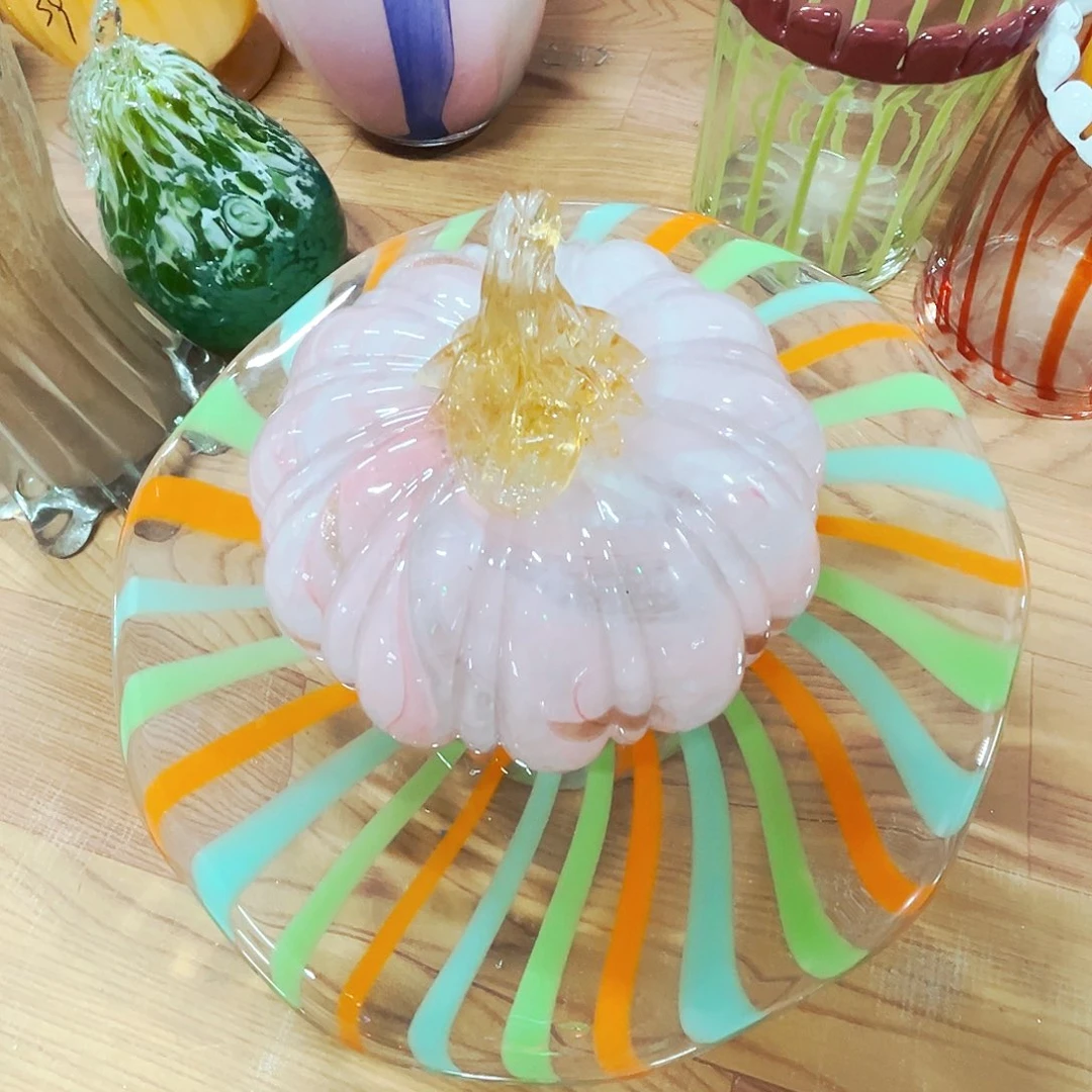 琉璃南瓜不完美家悦琉璃花瓶花器