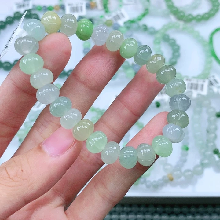 未镶嵌手链翡翠翡翠