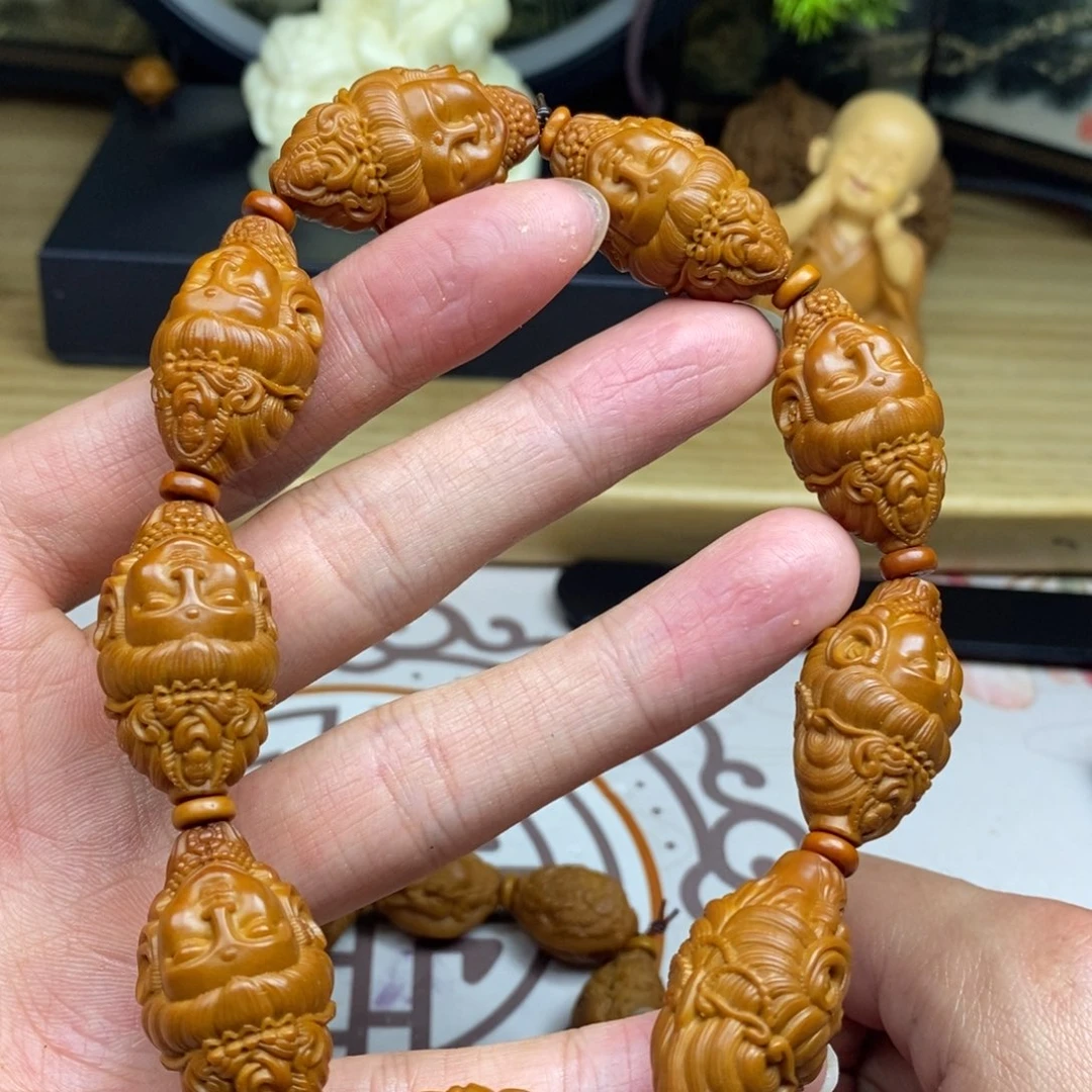 橄榄核手串/手链橄榄核雕工艺手串