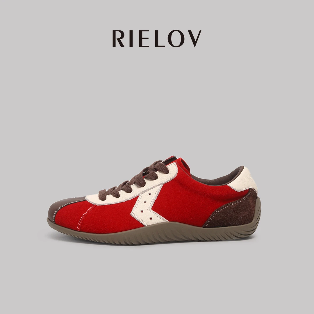 RIELOV【茜茜】增高1.5+2cm防滑运动深口时尚休闲鞋拼色667-8