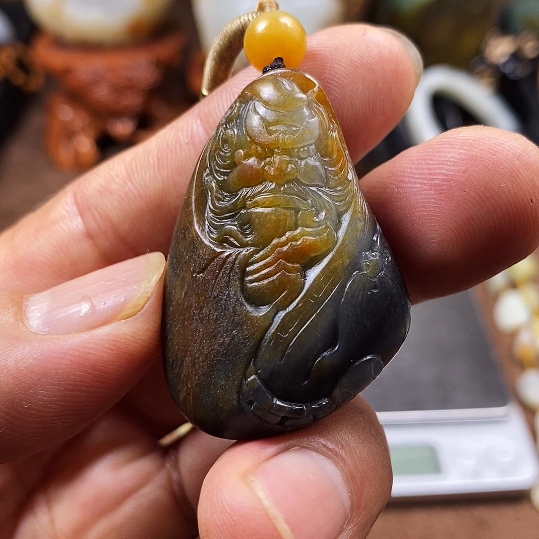 未镶嵌和田玉挂件