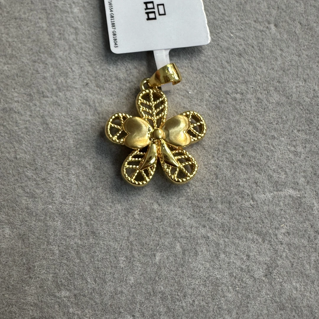 【星星专享】足金999投资金 五花蝴蝶结 GP  1.16