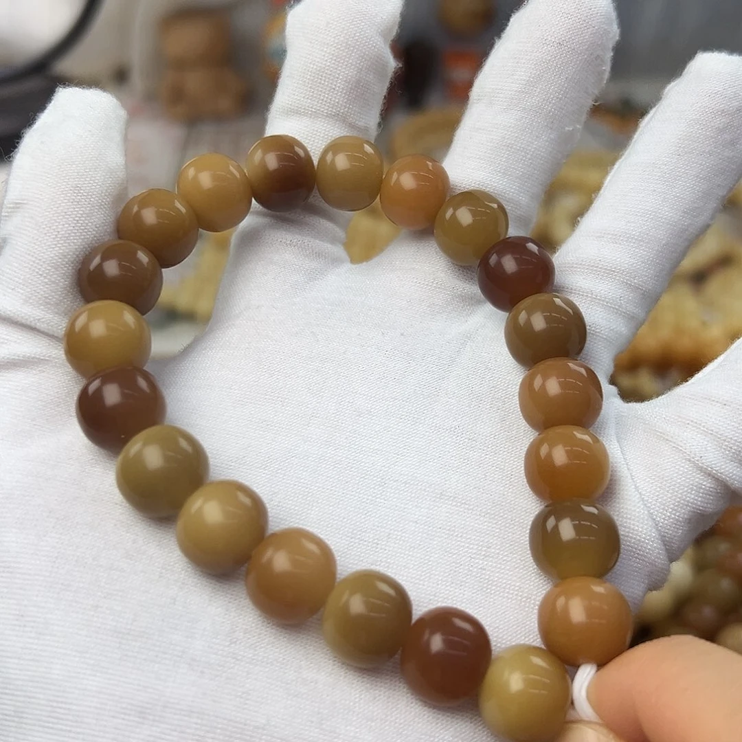 吊坠菩提根/象牙果15干磨玉化奶咖152