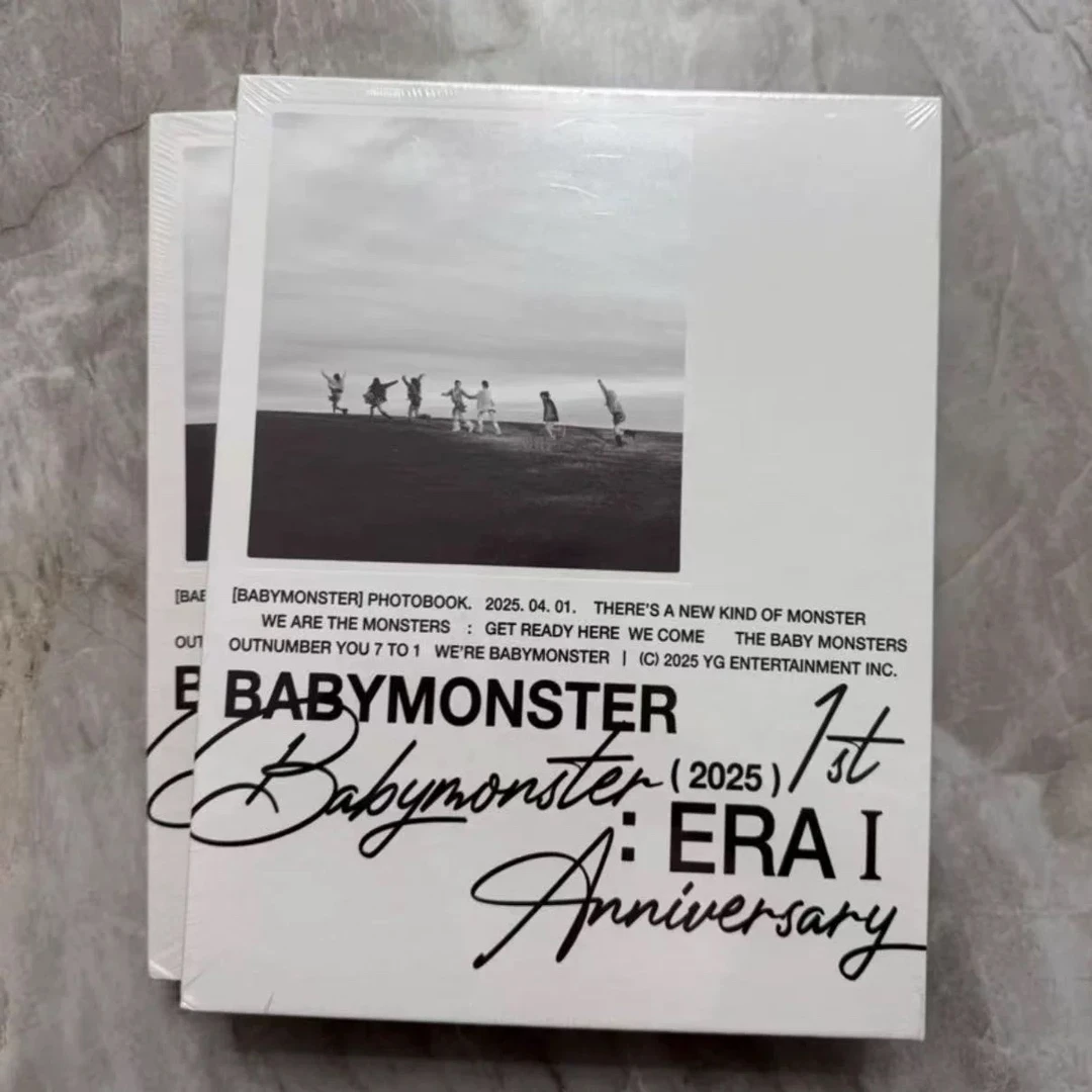现货 宝怪 BABYMONSTER 出道一周年PB写真集 官方正版小卡明信片