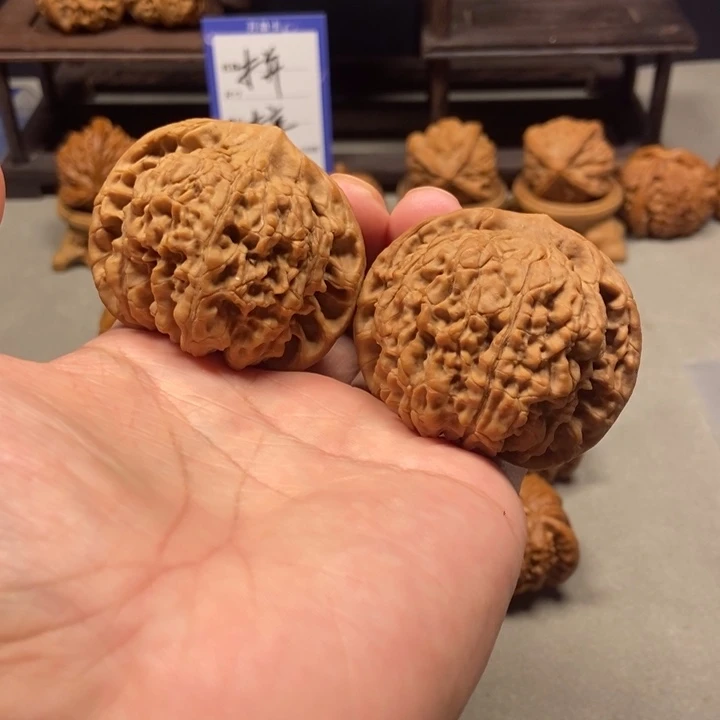 把件文玩核桃52官帽