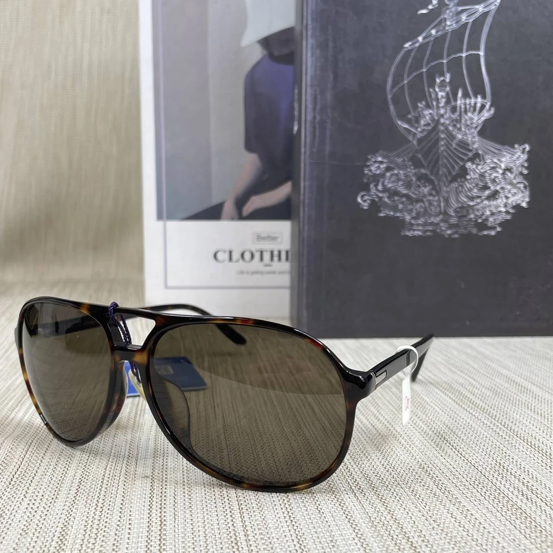 95新 GUCCI/古驰 玳瑁圆框墨镜/AR06304011/4011