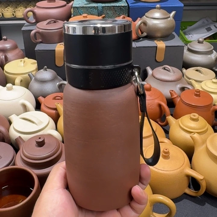 茶壶紫砂底槽清车载杯500cc