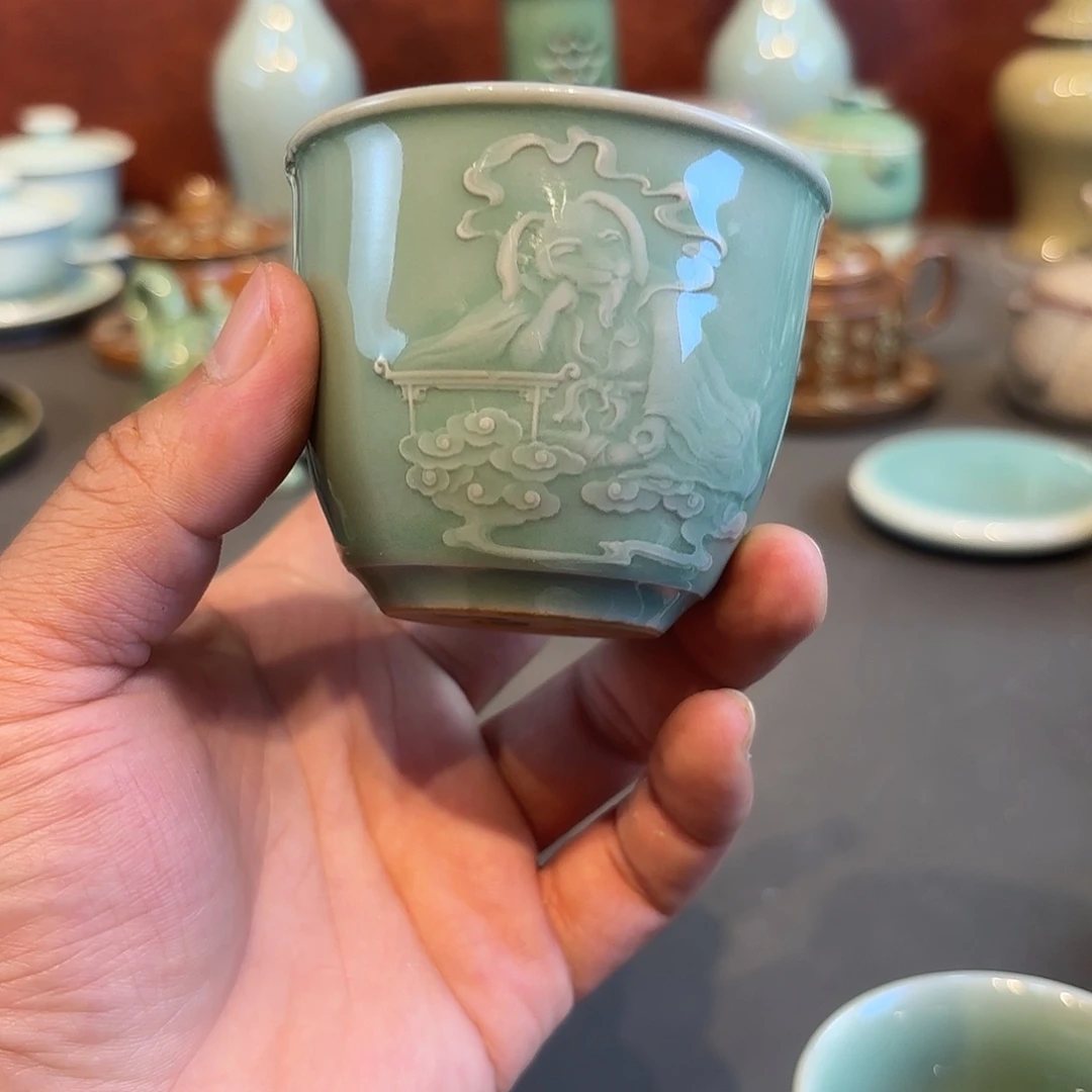 瓷片龙泉青瓷龙泉青瓷