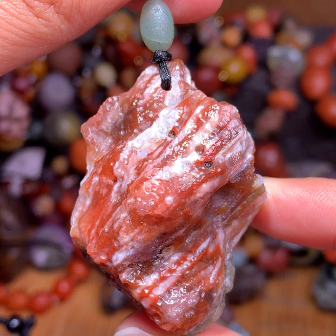 未镶嵌玛瑙/玉髓珠宝半成品