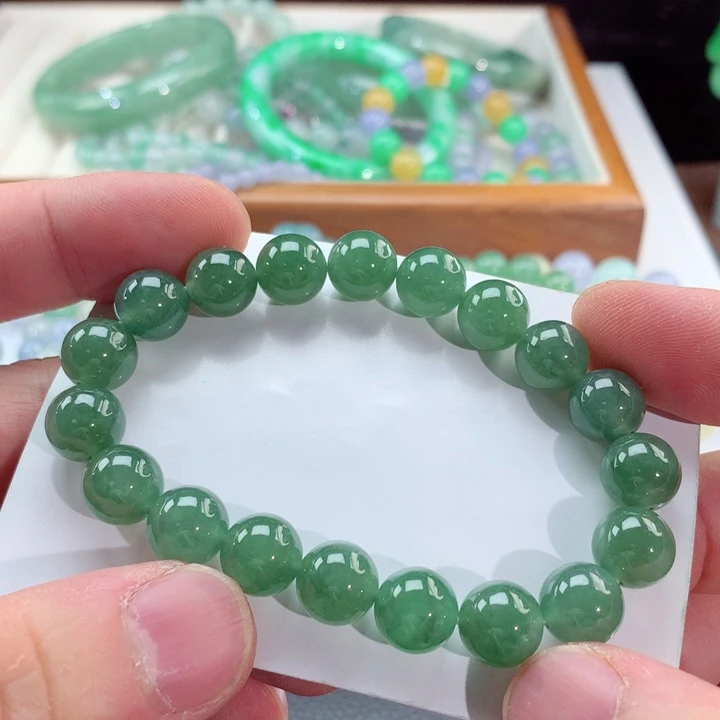 未镶嵌手链翡翠翡翠