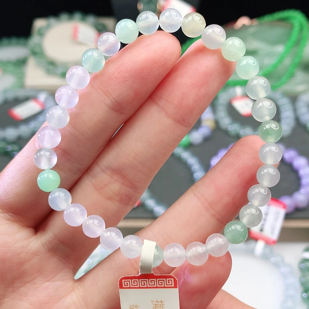 未镶嵌手链翡翠翡翠5.8mm