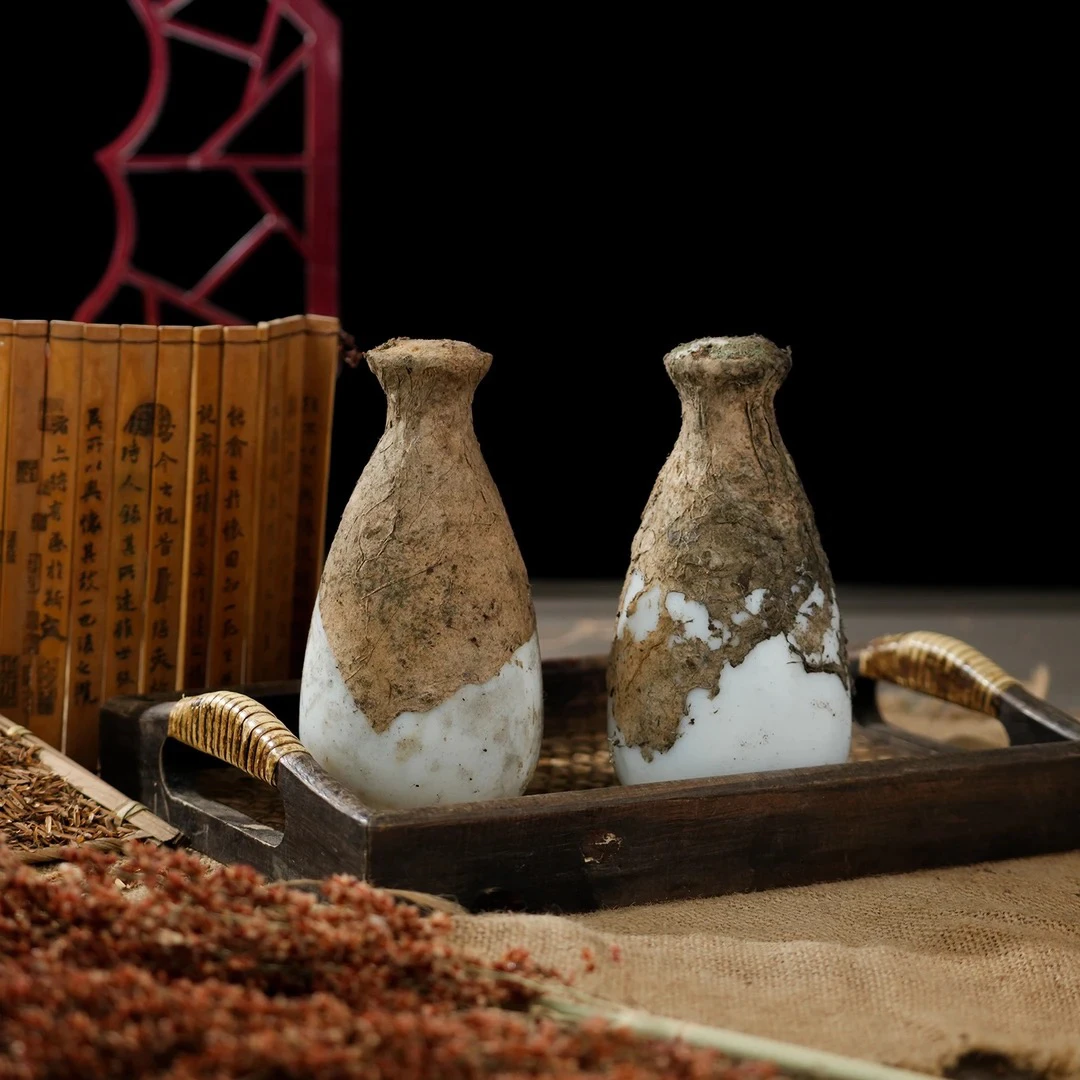 功成世家洞藏老坛酒（糖酒会福利1瓶装）玉瓶陈酿酒52度