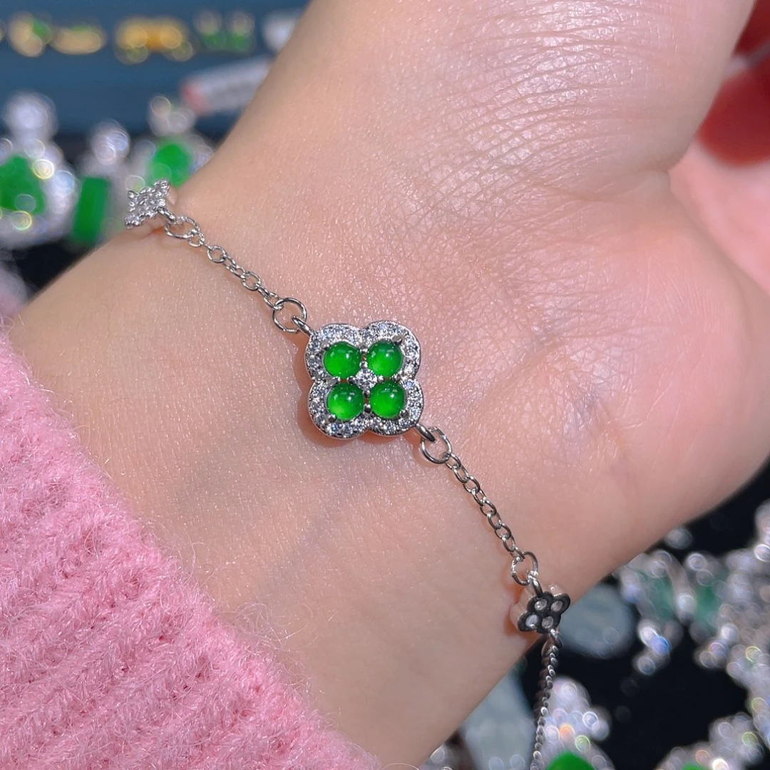 未镶嵌手链翡翠手链