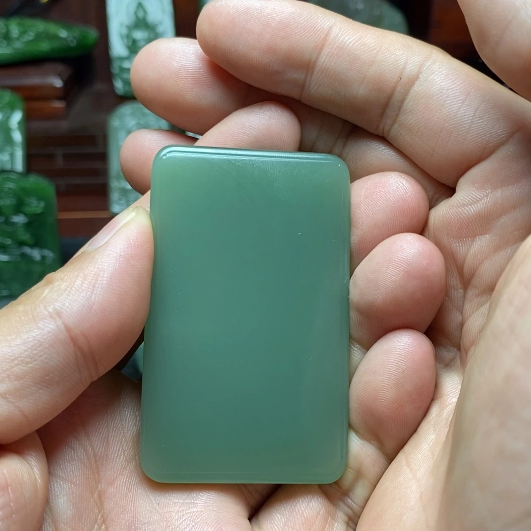 和田玉（碧玉）未镶嵌挂件