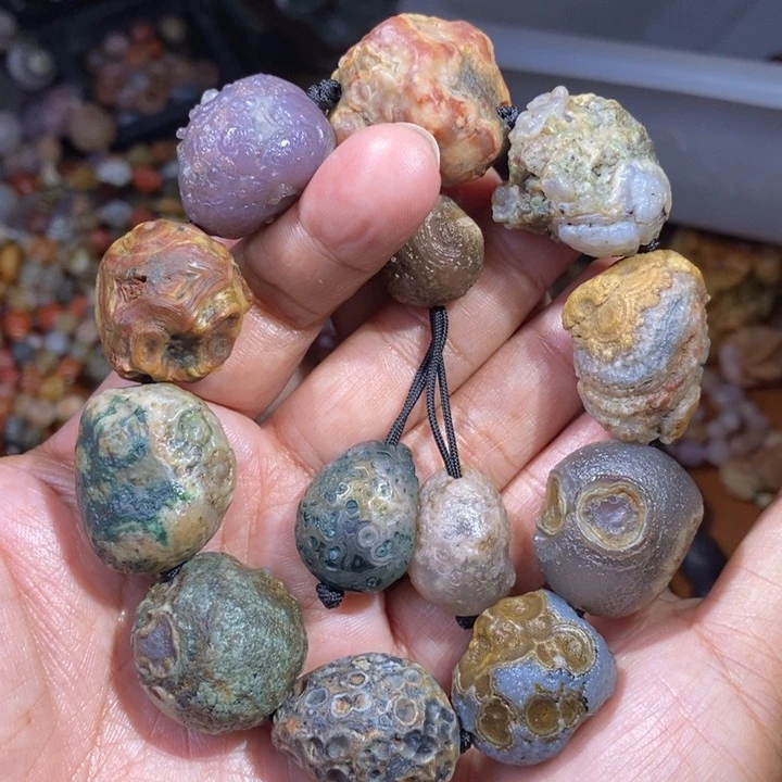 玛瑙/玉髓珠宝半成品未镶嵌