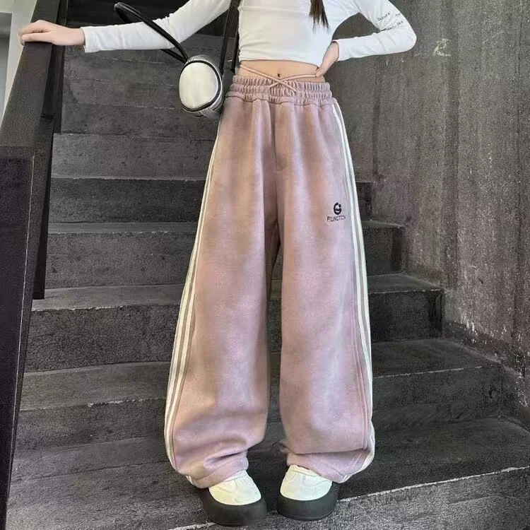 503039  韩版优选春季儿童休闲舒适时尚百搭扎染休闲裤