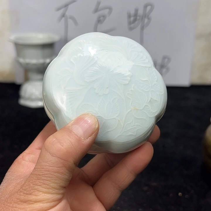 扎***累陶其他湖田窑胭脂盒