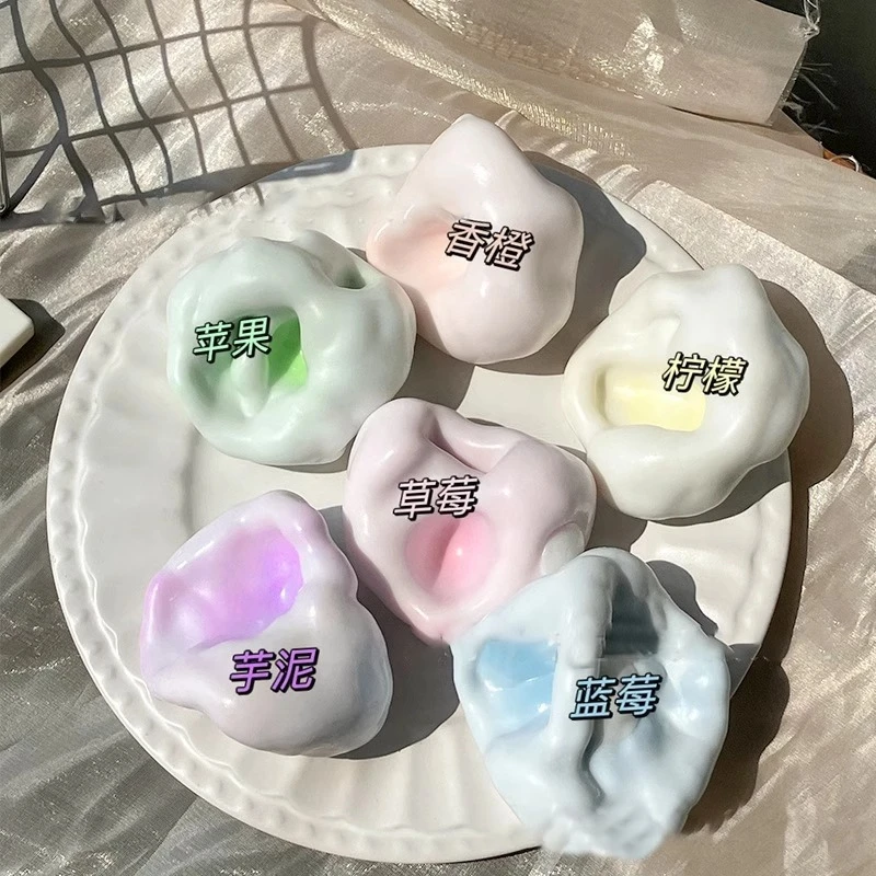 冰皮糯米糍捏捏乐解压玩具手作球麻糍糯叽叽慢回弹玩具