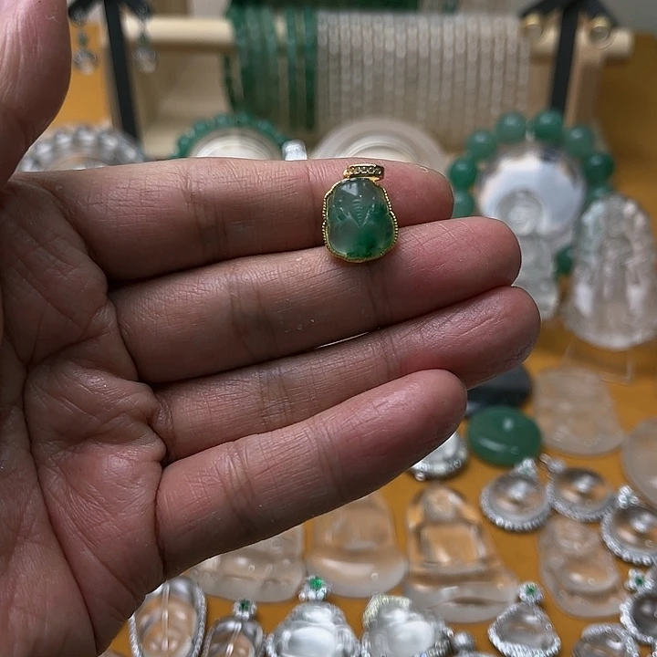 石英质玉貔貅银S925镶嵌D**I