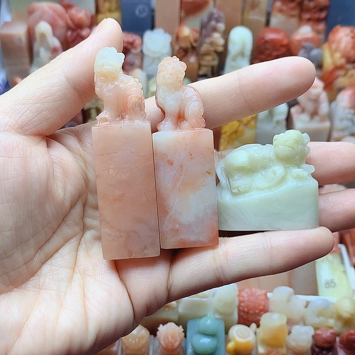 昌化石印石名章定制