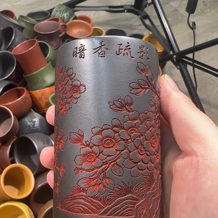 茶杯紫砂全手工紫砂