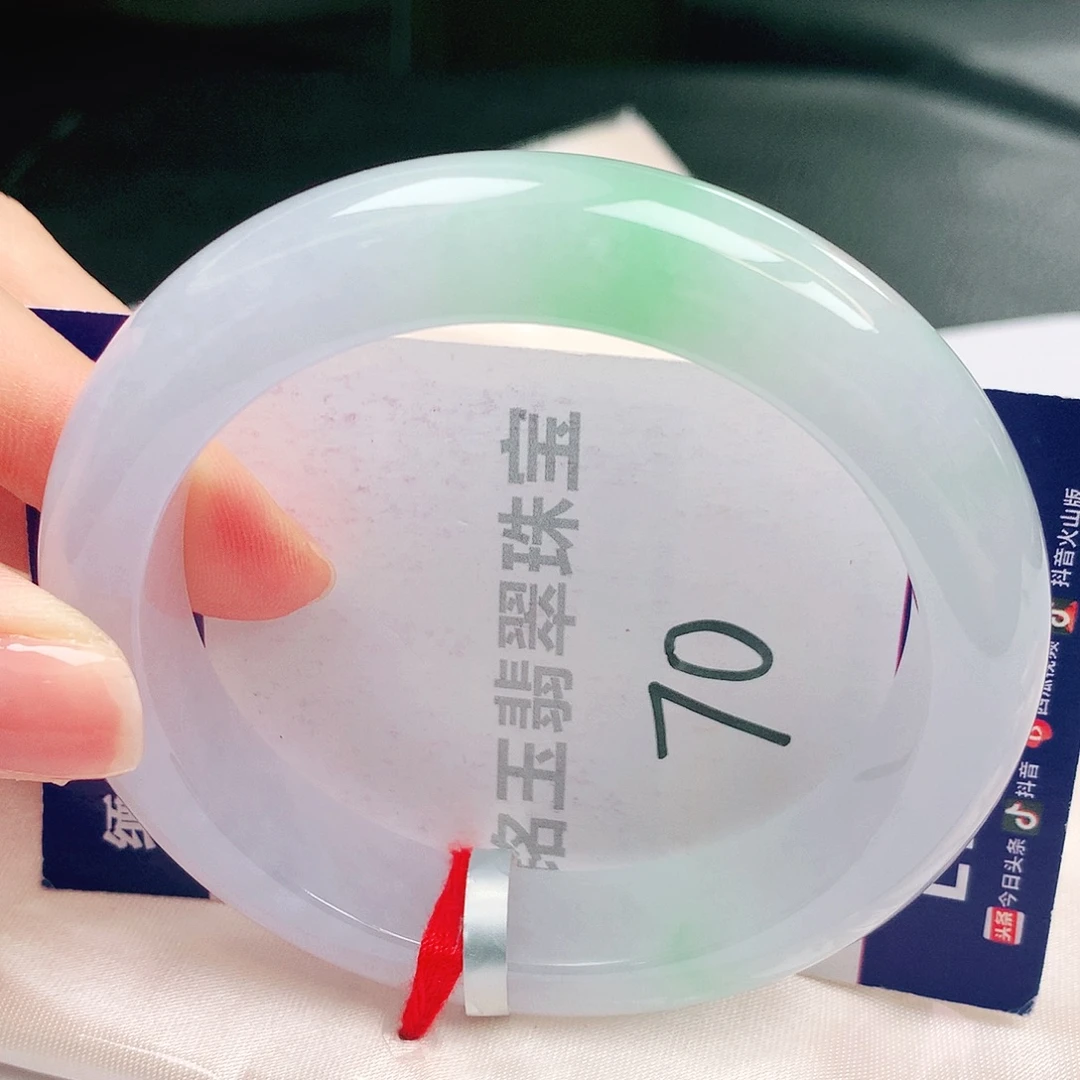 翡翠未镶嵌手镯缅甸天然a货翡翠手镯