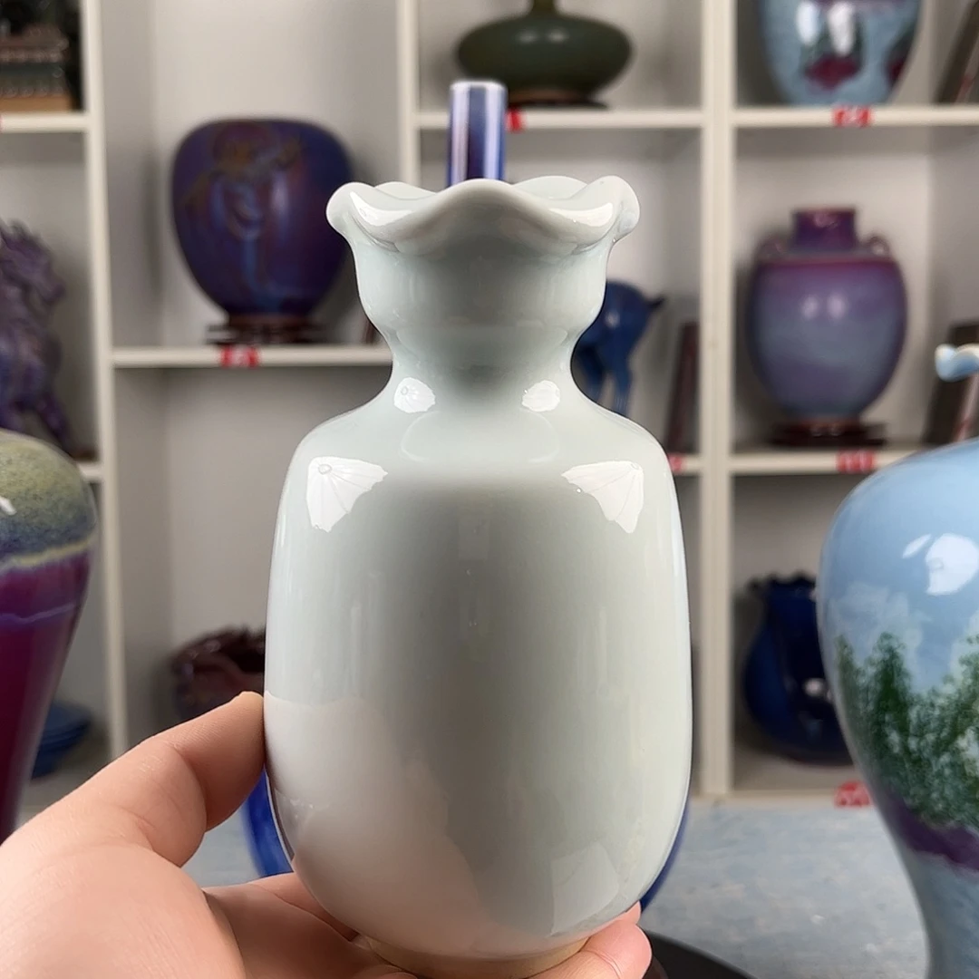 瓷片摆件……花器，……