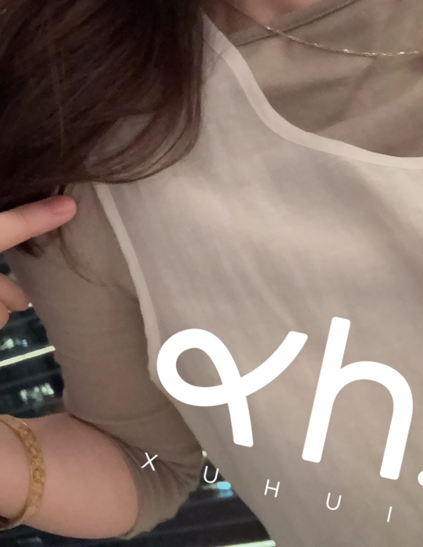 XUHUI-欧根纱花边背心56463