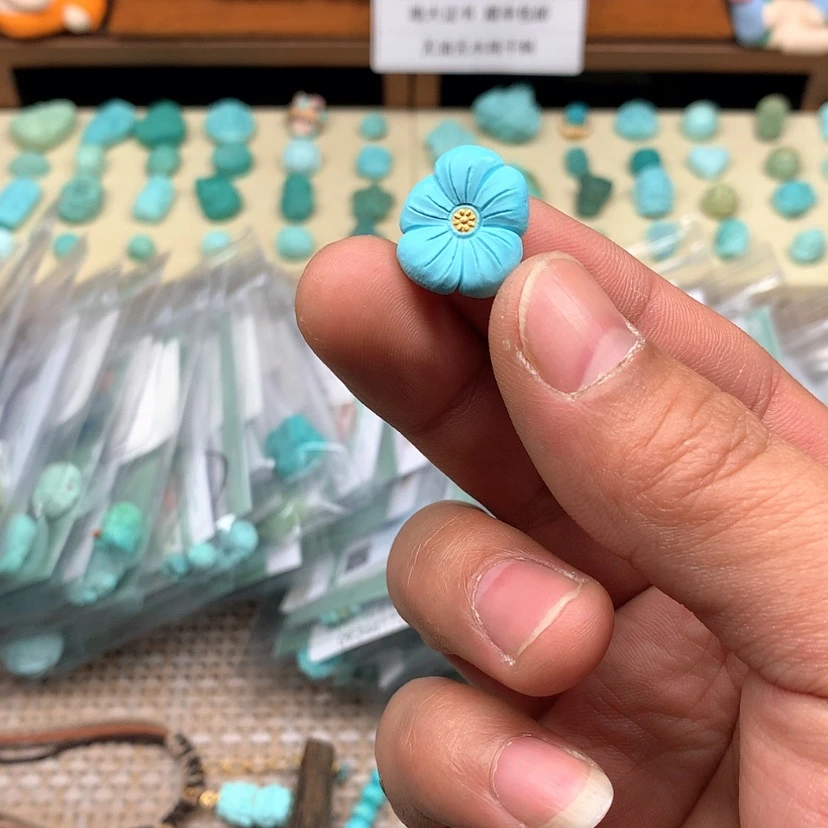 【闪购商品】绿松石颈饰未镶嵌6