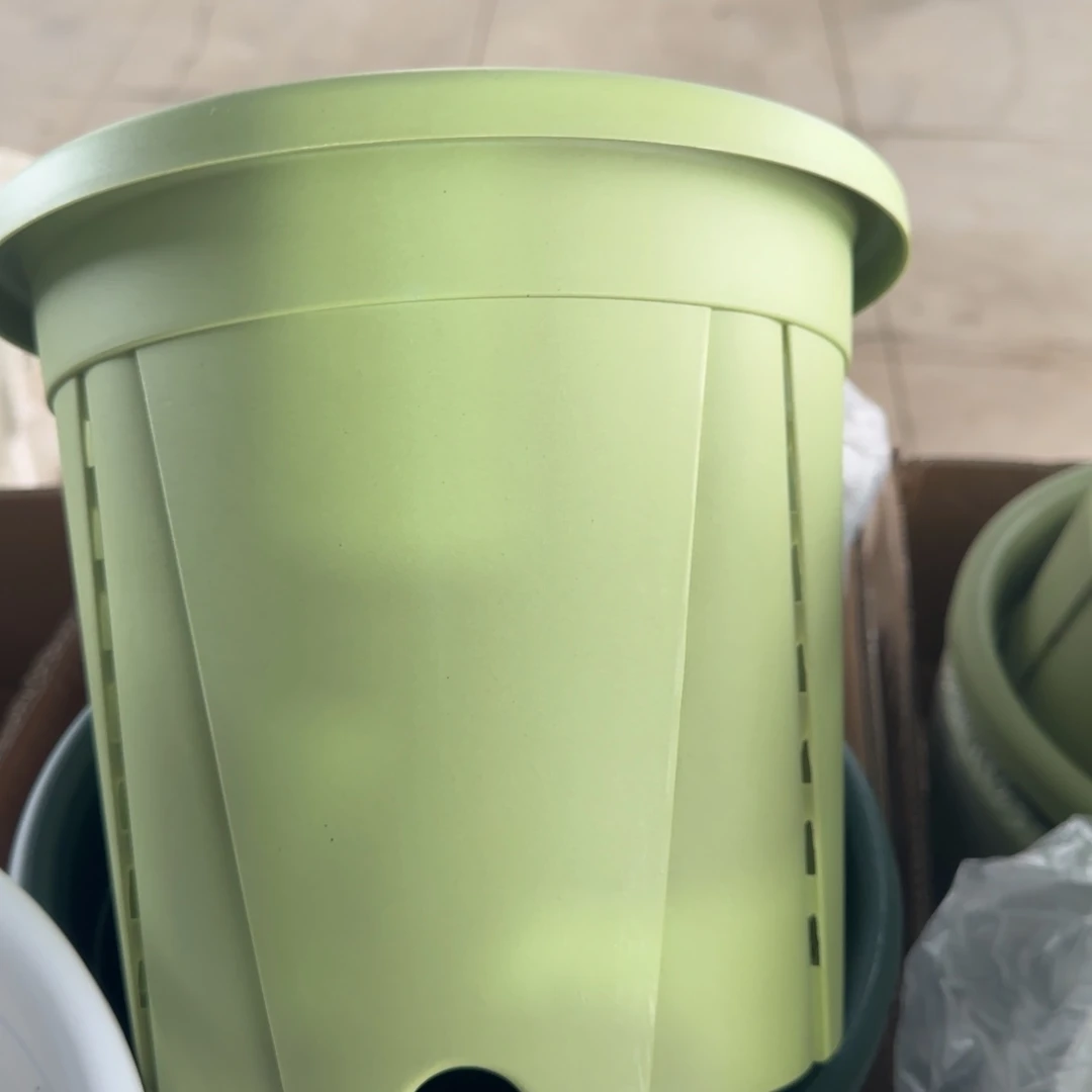 塑料青山控根4号果绿4个带拖